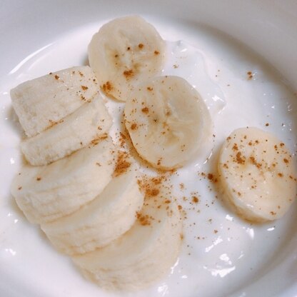 朝食にバナナたっぷりで頂きました(^-^)
美味しいですね♡